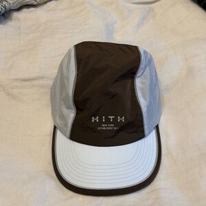 Kith Two-Tone Brown & Light Gray Nylon Camp Cap
